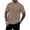 Khaki, variant on Mens Casual Henley Shirt Short Sleeve Golf Shirts Textured Summer Vacation Tops,Black L