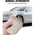 thumbnail image 3 of Key Fob Cover Compatible with Cadillac ATS CT6 Escalade SRX XT5 XTS Keychain Case Holder Protector,3 Button Pink, 3 of 7