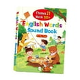 thumbnail image 3 of Libro de sonidos con palabras en inglés, desarrollo de vocabulario, juguete interactivo con sonido de 21 temas, libro hablado en inglés para aprender, 3 of 8