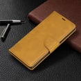 thumbnail image 4 of Galaxy Note 10 Plus/ Note10+ 5G Case Wallet, Allytech Folio Slim PU Leather Stand Shockproof Protective Cards Cash Pouch Wallet Cover for Samsung Galaxy Note 10 Plus/ Note10 Plus 5G, Yellow, 4 of 9