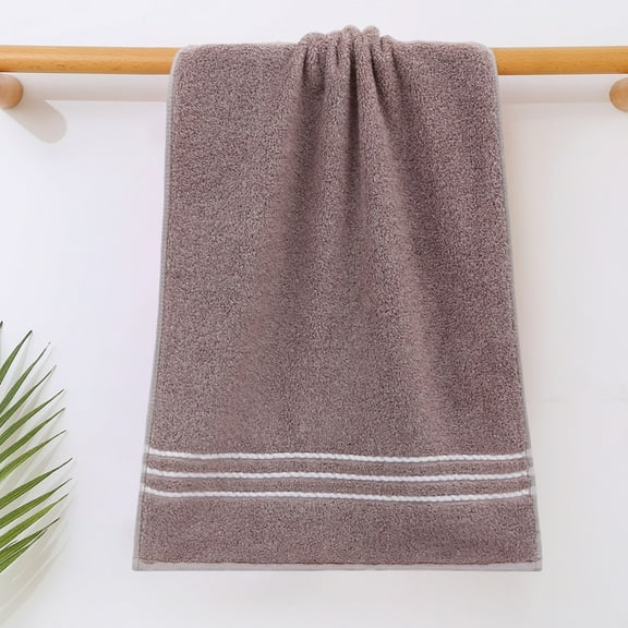 kkbbma under $5 Thick Cotton Towel, Thick Cotton Bath Towel, Super Absorbent Face Towel, Soft Bath Sheet, Quick Dry Bath Towel, Home Bathroom Towel, Men Women Shower Towel, Multicolor, 75x34cm