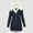 Blue, variant on Women's Winter Coats Fleece Lined Parka Jacket Hooded Long Winter Warm Parka Coat with Pockets Black 2XL