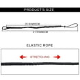 thumbnail image 3 of Nylon Bungee Tether Tool Lanyard With Screw Locking Carabiner Anti-Falling Safety Rope Tool Lanyard Easy to Use, 3 of 8