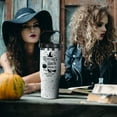 thumbnail image 3 of Witches Brew Vacuum Insulated 30oz Stainless Steel Tumbler with Lid and Straw - Gothic Cute Spooky Gift for Women, Kids, Teen Girls - Halloween Accessory, 3 of 6