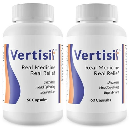 Eradicate Vertigo With Vertisil Guaranteed, 60 capsules (Pack of 2) by Scientific
