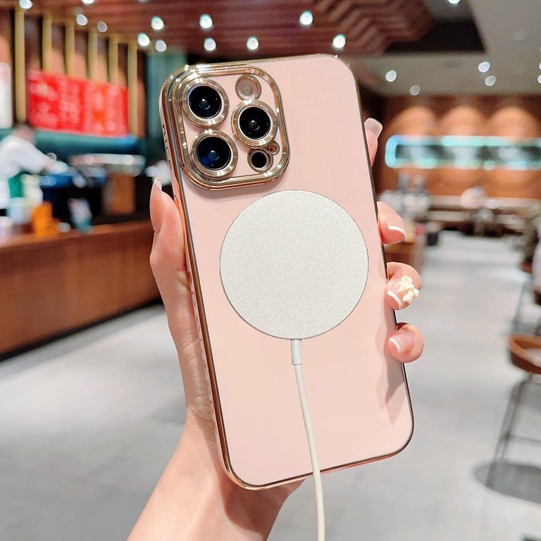 Magnetic Charging Case for iPhone 14 Pro Max [ Compatible