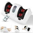 thumbnail image 1 of Costway Shiatsu Foot Massager Kneading and Rolling Leg Ankle with Remote Control White, 1 of 10