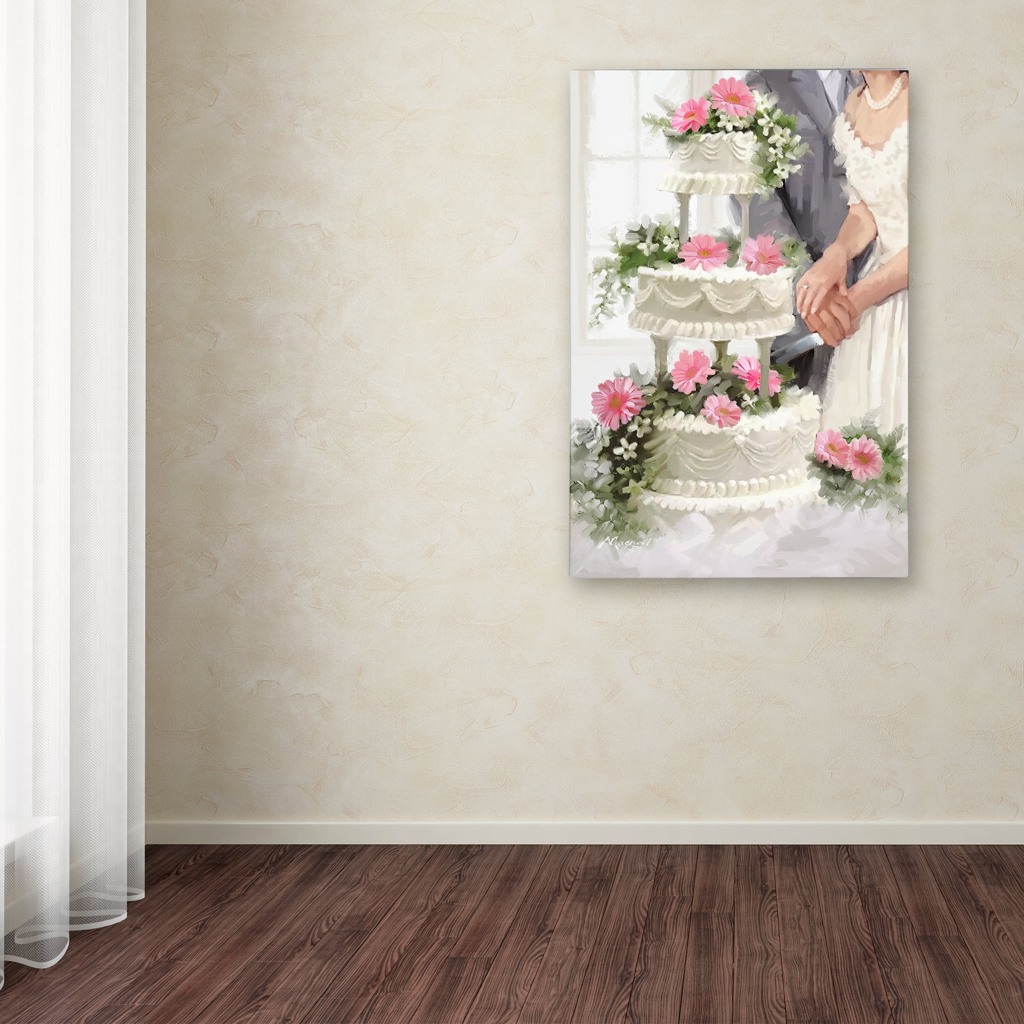 Trademark Fine Art 'Cutting the Cake II' Canvas Art by The Macneil Studio