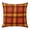 Burgundy,WarmOchre,Terracotta,Rust, variant on Throw Pillow Covers 20x20 Inch, Red Brown Plaid Decorative Pillow Cases for Couch Sofa Bed, Farmhouse Vintage Rustic Checkered Cotton Linen Square Home Decor Pillowcases with Hidden Zipper