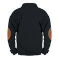 thumbnail image 3 of Spring And Autumn Men's Standing Collar Sweatshirt Is Outdoor Casual Sweaters Tops 3XL, 3 of 3