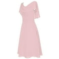 thumbnail image 1 of Robe de Cocktail Formelle pour Femmes, Demoiselle d'Honneur, Taille Haute, Fête, Bal, Gala, 1 of 5