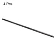 thumbnail image 3 of Uxcell 4Pcs Carbon Fiber Tube 6 x 8 x 500mm Pultruded Carbon Fiber Tubing for RC Airplane Kite Wing Quadcopter Arm, 3 of 5