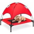 thumbnail image 5 of PAWFECT™ Bed Company And Pet Supply Large Raised Dog Bed With Canopy – Gray Top Elevated Pet Cot, Breathable Mesh Cooling Bed For Indoor Outdoor Use, 5 of 5