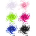 thumbnail image 1 of Jumpingount Bufanda cuadrada de malla de 6 piezas, bufandas decorativas de rendimiento, envolturas para la cabeza, banda para el pelo, accesorio para Accesorio para el cabello, 1 of 6