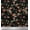 Black, variant on Soimoi Cotton Duck Fabric Snake,Leaves & Blossom Floral Print Sewing Fabric Yard 42 Inch Wide