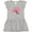 AC-Heather Grey, variant on Inktastic Japanese Cherry Tree Kitty Cat Girls Toddler Dress