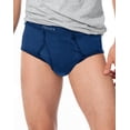 thumbnail image 1 of Hanes Classics Men`s TAGLESS No Ride Up Briefs with Comfort Flex Waistband, M, 1 of 4