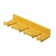 thumbnail image 2 of Injueey Soporte de ganchos autoadhesivos sin perforaciones montado en la pared colgador de almacenamiento de cables multifuncional dormitorio cocina Accesorios de baño Amarillo Injueey HA065113-02B, 2 of 6