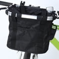 thumbnail image 2 of Mountain Bike Basket Quick Release Separate Design Aluminum Frame Front Removable Bicycle Handlebar Basket Folding Bicycle Baskets Home Riding Dual Use, 2 of 7