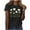 C01, variant on Women's Tops Under $5 Casual Print Shirt Round-Neck Pullover Tee Short Sleeve Blouses