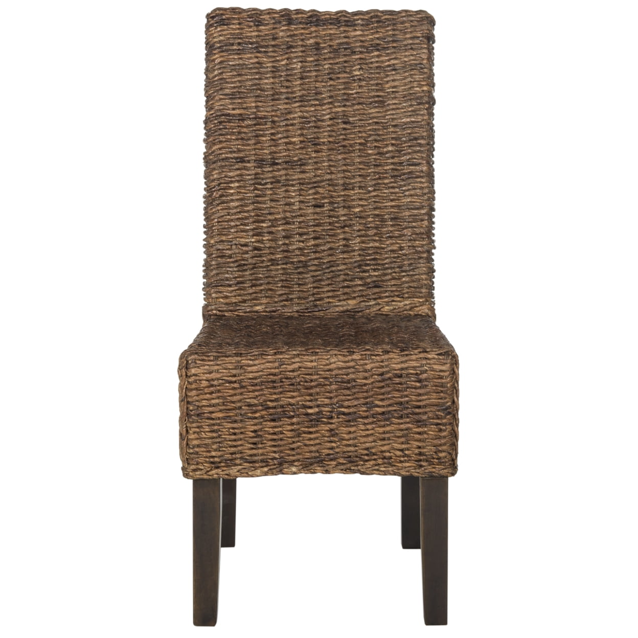 Safavieh Avita 18''H Wicker Dining Chair, SEA8012B-SET2