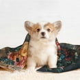 thumbnail image 4 of Yiaed Floral Dreamcatcher Elegance Print Dog Blankets-Cat Blanket Washable for Couch Protection,Puppy Blanket, Soft Plush Reversible Throw Furniture Protector-Small, 4 of 8