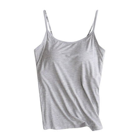 qILAKOG Sports Bras for Women Quick-Dry Removable Padded Casual Yoga Wirefree Workout Crop Cute Tank Tops Sleeveless Scoop Neck Fitness Running Gym Tops Women s Seamless Longline Basic Sports Bra Tops