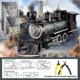 thumbnail image 4 of Piececool Puzzle 3D Metal Mogul Train Assembly Model Building Kit, 4 of 4
