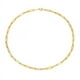 thumbnail image 4 of Collar de acero inoxidable, collar de cadena cruzada de acero de titanio simple, collar chapado en oro para hombres y mujeres, joyería, 4 of 5