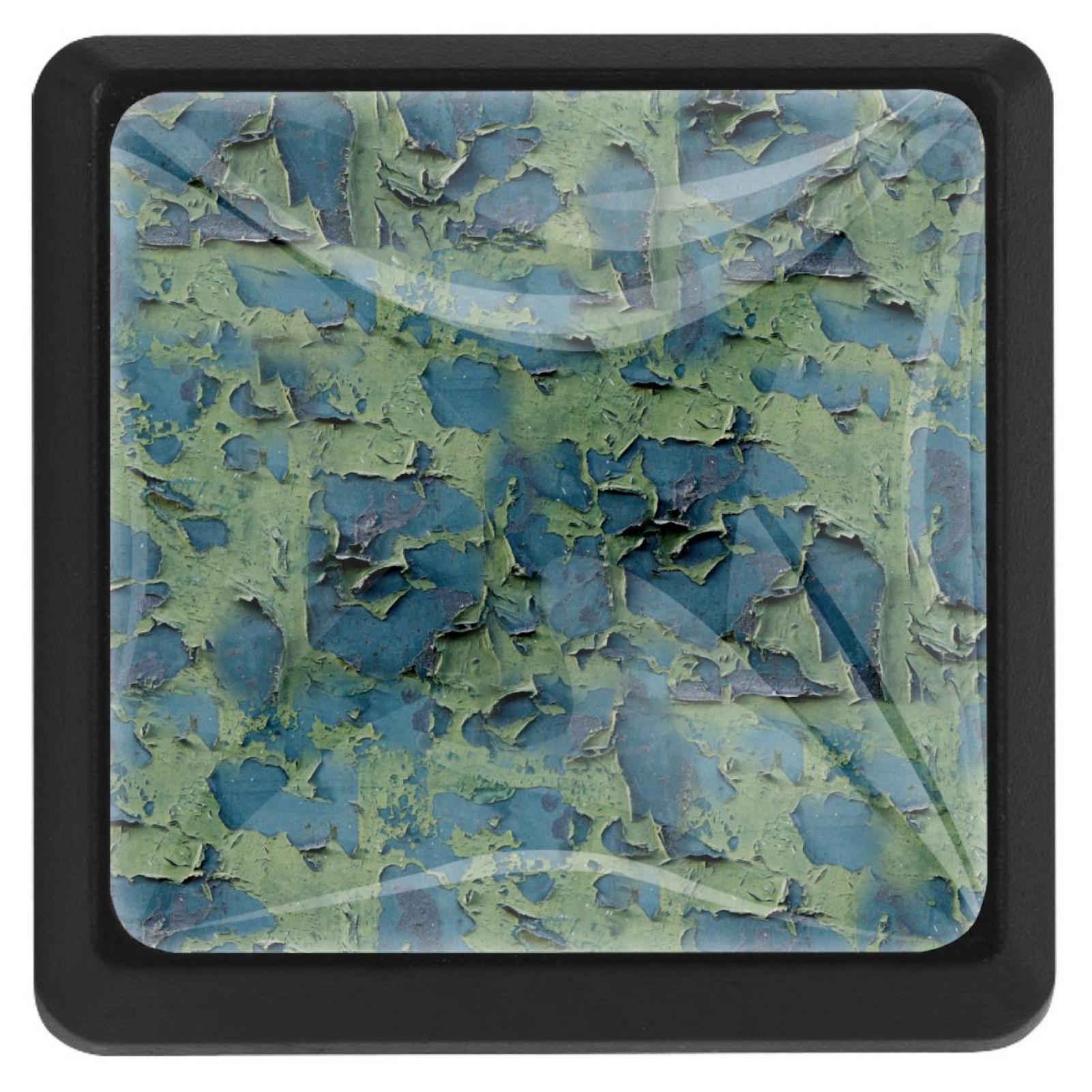 3 Pack Abstract Square Cabinet Door Knobs Decor for Cupboard Dressing ...