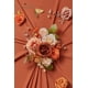 thumbnail image 4 of Set de caja con flores artificiales Serwalin, dalia naranja, 4 of 9