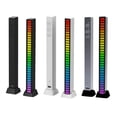 thumbnail image 4 of Control de sonido recargable Luz colorida RGB 32LED Barra de lámpara de recogida (Blanco), 4 of 8