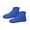 Blue, variant on PPLoney Waterproof Rubber Shoe Covers for Rain and Snow - Thickened Outdoor Boot Protectors in Multiple Colors for Men and Women - Reusable Slip-on Design for All Seasons