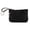 Black, variant on Leather Coin Purse, Coin Pouch with Zipper Small Change Purse Card Holder Keychain Pouch Wallet for Women and Men, Black