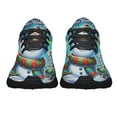thumbnail image 5 of Snowman Let It Snow Winter Wonderland ChriStas Shoes Sneakers Black Size 10, 5 of 7