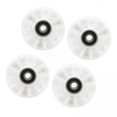 thumbnail image 1 of koolsoo 2x Roues de Patins à Roulettes Lumineuses, Accessoires de Patins à Roulettes avec Roulements Installés pour Patins à Double Rangée et Planche à Roulettes 58mm X 32mm, 1 of 9