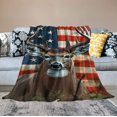 thumbnail image 2 of COMIO Hunting Gifts for Men Blanket Throw - Gifts for Hunters Dad Women Birthday Christmas Deer Hunter, 2 of 6