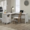 thumbnail image 2 of Pemberly Row Contemporary L-Desk in Engineered Wood-White Plank, 2 of 13