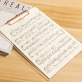 thumbnail image 6 of HESITONE Portable Acrylic Clipboard File Organizer Holder Vertical Writing Pad 12X9Inches, 6 of 18