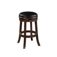 thumbnail image 2 of Boraam 29 Inch Backless Wood Swivel Bar Stool with Cappuccino Finish, 2 of 5