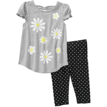 Shop by category Give her the perfect everyday look with this girls' Carter's ruffled tunic and woodland-print leggings set. In pink/navy.