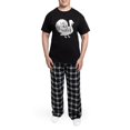 thumbnail image 5 of CafePress - Go Pluck Yourself Men's Dark Pajamas - Men's Dark Loose Fit Cotton Pajama Set, 5 of 7