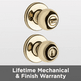 thumbnail image 6 of Kwikset Polo Keyed Entry Knob in Polished Brass, 6 of 9