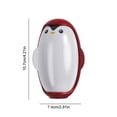 thumbnail image 3 of Penguin Lint Roller Reutilizable Removedor Pelusa Portable Mini () Rojo, 3 of 3
