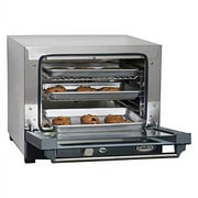BroilKing POV-003 Compact Quarter Size Convection Oven w/ Sheet Pan, Black