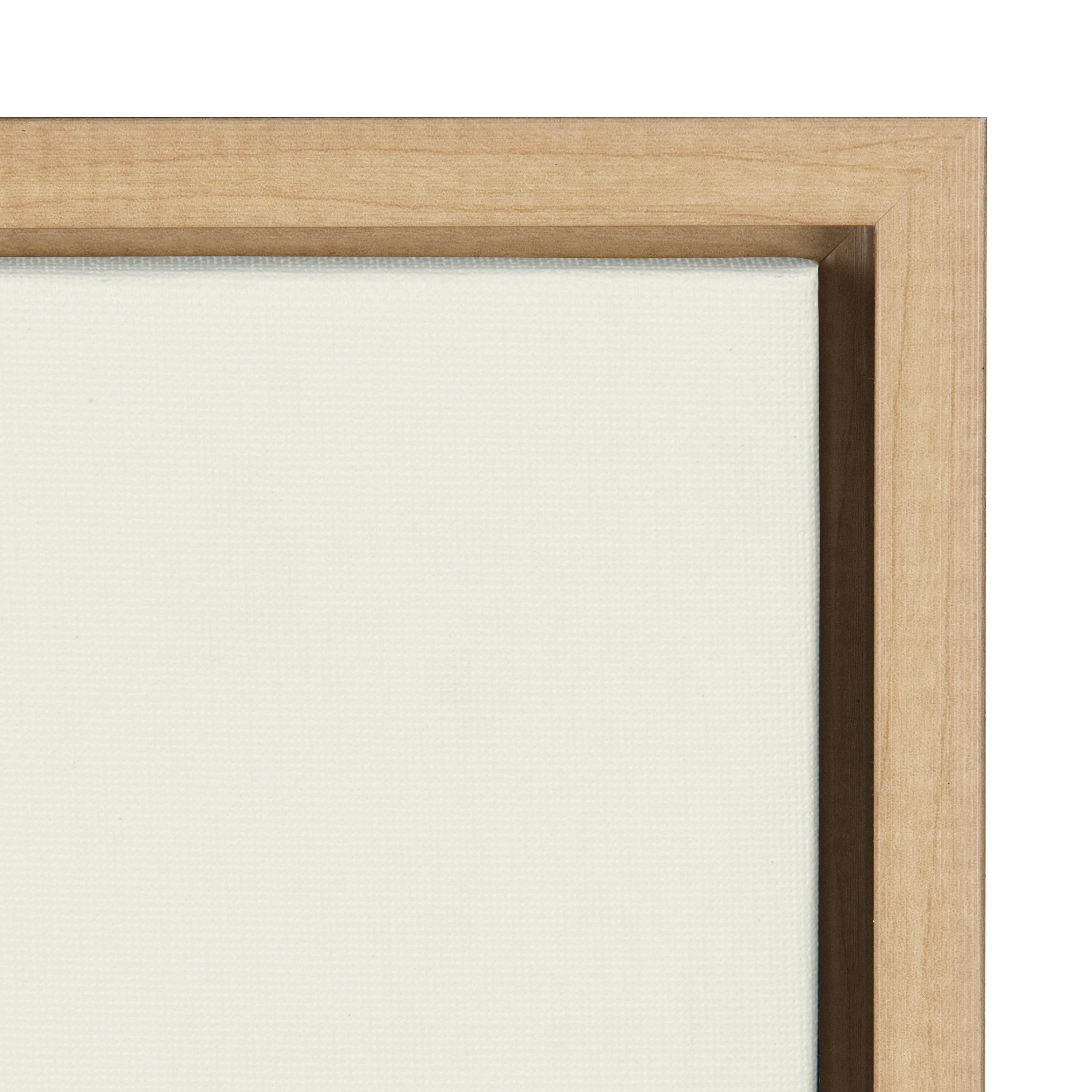 Kate and Laurel Sylvie Under the Sun Framed Canvas Wall Art by Rachel Lee of My Dream Wall 18x40 Natural Colorful Mid Century Bird Art for Wall