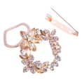 thumbnail image 3 of 1pc Delicate Ring Scarf Buckle Scarf Clothes Decor Accessory Scarf Buckle, 3 of 8