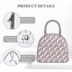 thumbnail image 4 of Fotbe Donkey Bolsa de Almuerzo con Estampado, Lonchera Aislada, Contenedor de Comida Reutilizable Tipo Cooler a Prueba de Fugas, 4 of 6