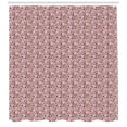 thumbnail image 3 of Cookie Shower Curtain, Cotton Candies Lollipops Donuts and Chocolate in Various Shapes and Sizes Sweet, Fabric Bathroom Set with Hooks, 69"W X 84"L Extra Long, Multicolor, by Ambesonne, 3 of 3