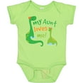thumbnail image 3 of Inktastic My Aunt Loves Me Nephew Boys Baby Bodysuit, 3 of 5